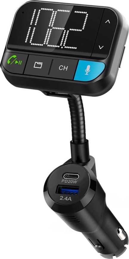 FM autolähetin handsfree-toiminnolla