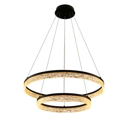 FROZI LED/38W/230V 60 cm musta riippuvalaisin