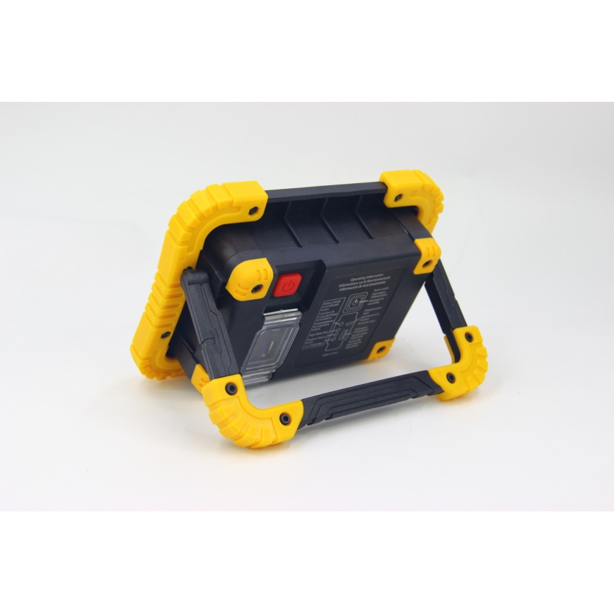 Fulgur 34004 - LED ladattava työvalo power pankilla LED/17W/4400 mAh IPX4