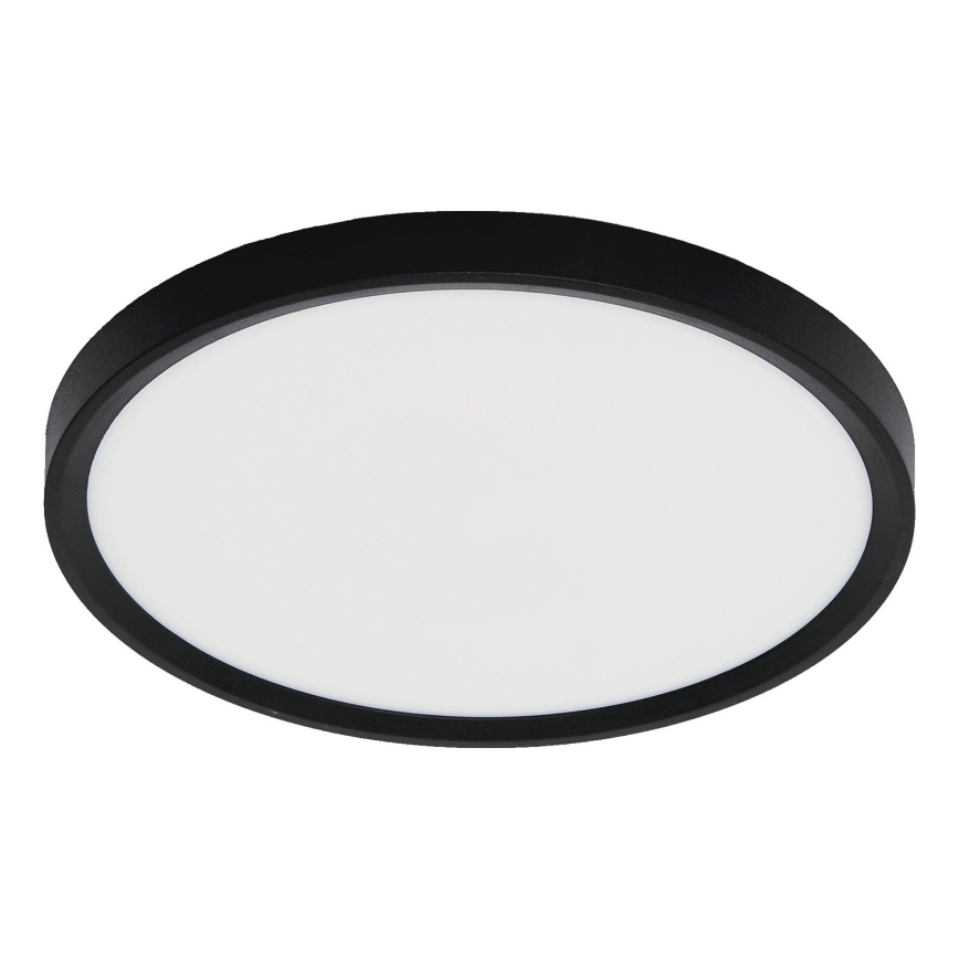 Fulgur 42362 - LED-kattovalaisin NOMY LED/24W/230V 3000/4000/6000K IP40 halkaisija 30 cm musta