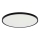Fulgur 42366 - LED-kattovalaisin NOMY LED/50W/230V 3000/4000/6000K IP40 halkaisija 60 cm musta