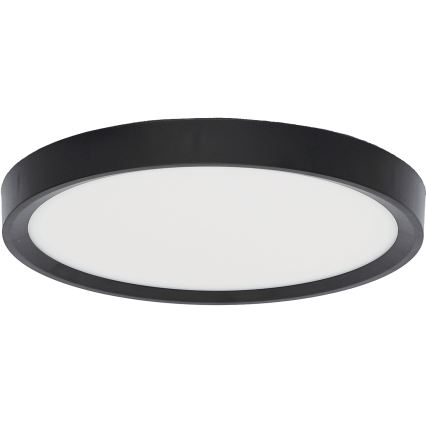 Fulgur s-42585 - LED-kattovalaisin liiketunnistimella NOMY-S LED/18W/230V 3000/4000/6000K IP40 halkaisija 23 cm musta
