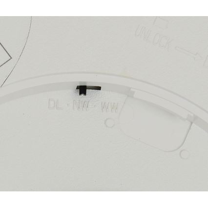 Fulgur s-42586 - LED-kattovalaisin liiketunnistimella NOMY-S LED24W/230V 3000/4000/6000K IP40 halkaisija 30 cm valkoinen