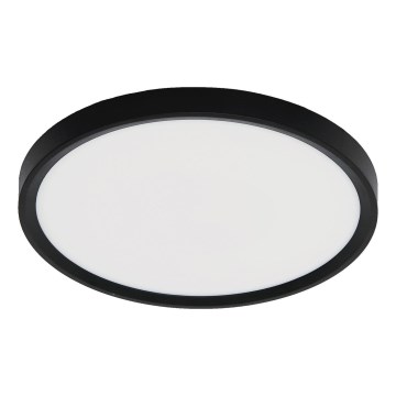 Fulgur s-42587 - LED-kattovalaisin liiketunnistimella NOMY-S LED/24W/230V 3000/4000/6000K IP40 halkaisija 30 cm musta