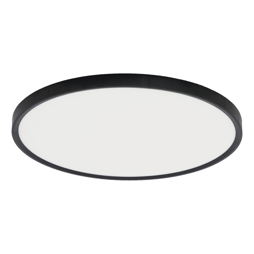 Fulgur s-42591 - LED-kattovalaisin liiketunnistimella NOMY-S LED/40W/230V 3000/4000/6000K IP40 halkaisija 50 cm musta