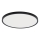 Fulgur s-42591 - LED-kattovalaisin liiketunnistimella NOMY-S LED/40W/230V 3000/4000/6000K IP40 halkaisija 50 cm musta