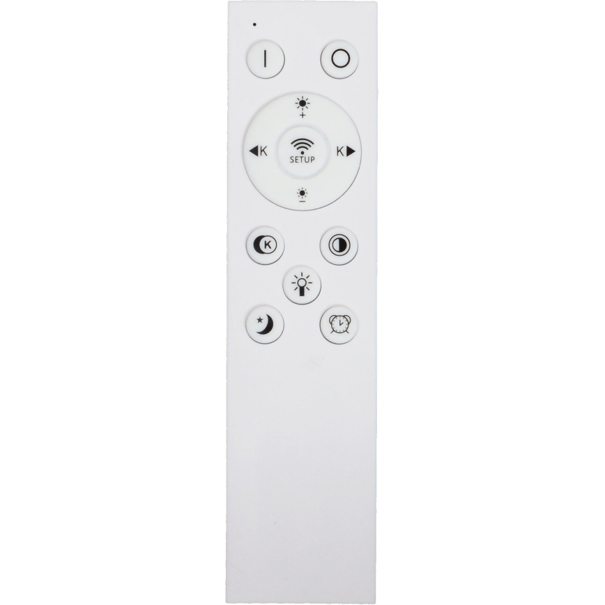 Fulgur s-43039 - LED himmennettävä kattovalaisin NOMY-RC LED/40W/230V 3000/4000/6500K Ø 50 cm IP40 valkoinen + kaukosäädin