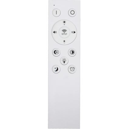 Fulgur s-43040 - NOMY-RC LED-himmennettävä kattovalaisin LED/40W/230V 3000/4000/6500K Ø 50 cm IP40 musta + kaukosäädin
