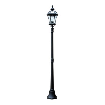 Garden Zone - Ulkovalaisin LEDBURY 1xE27/100W/230V IP44 musta