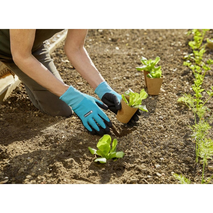 Gardena - Työhanskat sininen/musta