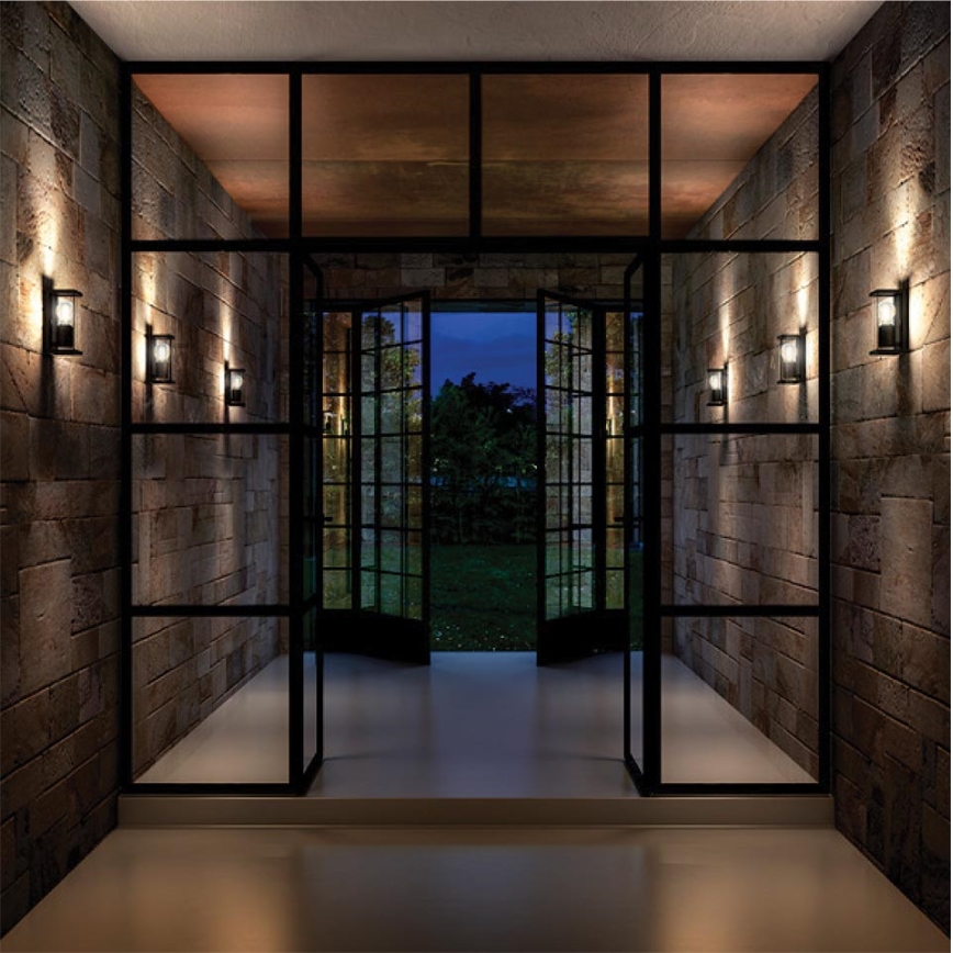 Gardino LX6051 - LED-aurinkokenno seinävalaisin DANTELION LED/2,2W/3,7V IP54