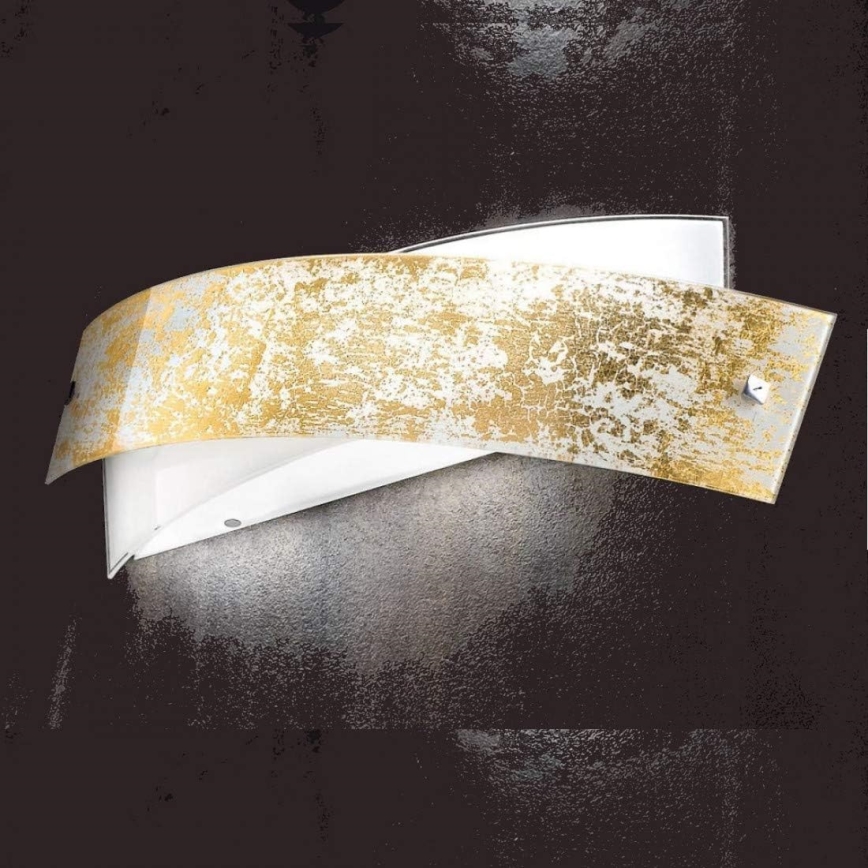 Gea Luce CAMILLA A M oro - Seinävalaisin CAMILLA 4xE14/28W/230V 54 cm kulta
