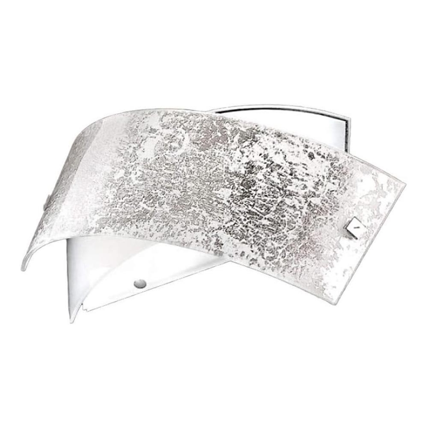 Gea Luce CAMILLA A P arg - Seinävalaisin CAMILLA 2xE14/28W/230V 34 cm hopea