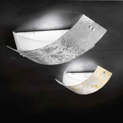 Gea Luce CAMILLA P M arg - Kattovalo CAMILLA 2xE27/70W/230V 63,5 cm hopea