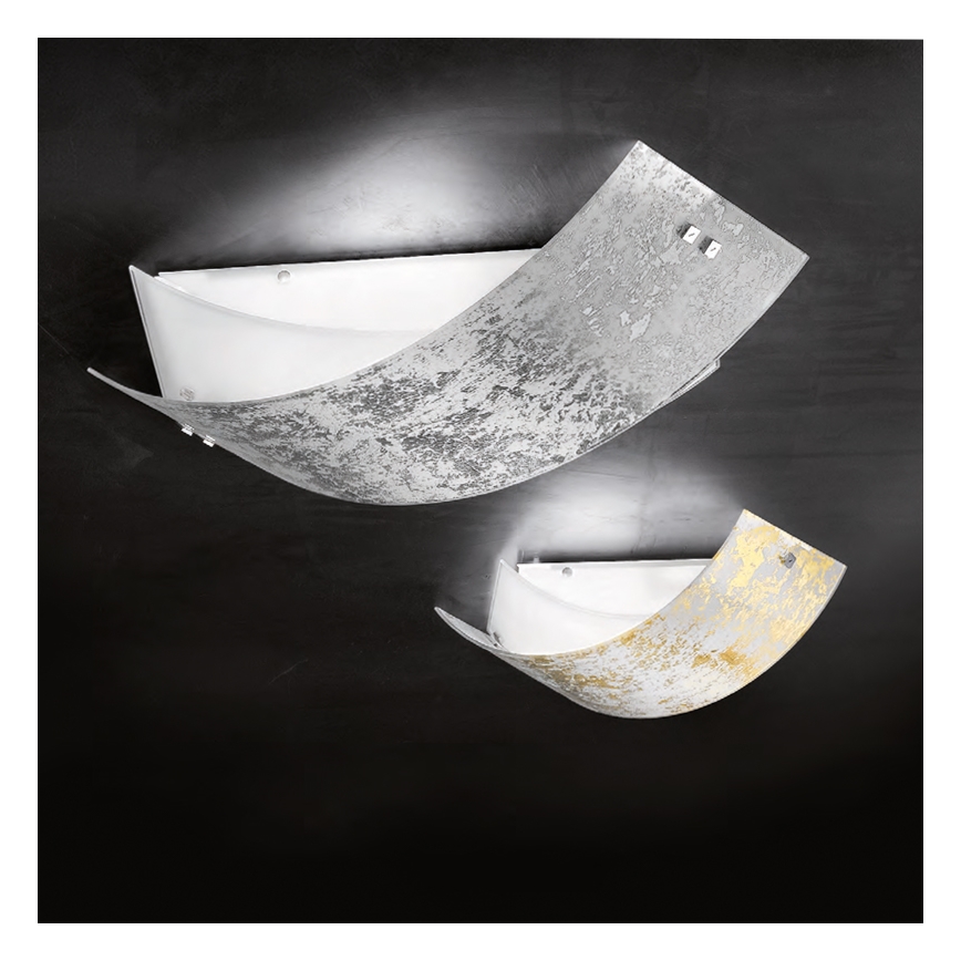 Gea Luce CAMILLA P M arg - Kattovalo CAMILLA 2xE27/70W/230V 63,5 cm hopea