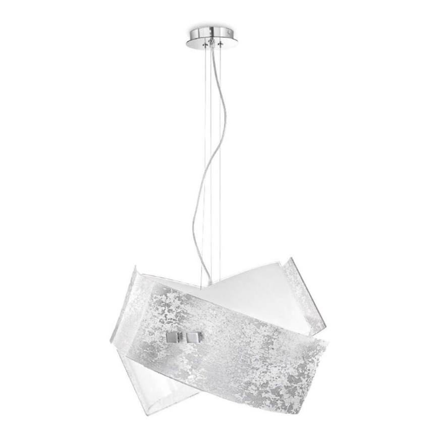 Gea Luce CAMILLA S G arg - Kattokruunu johdossa CAMILLA 2xE27/70W/230V hopea
