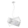 Gea Luce CAMILLA S G arg - Kattokruunu johdossa CAMILLA 2xE27/70W/230V hopea
