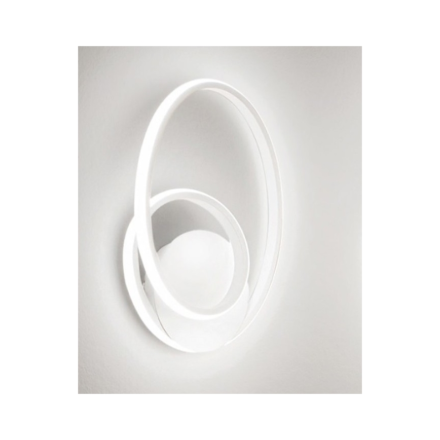 Gea Luce DIVA A BIANCO SATINATO - Himmennettävä LED-seinävalaisin DIVA LED/20W/230V valkoinen