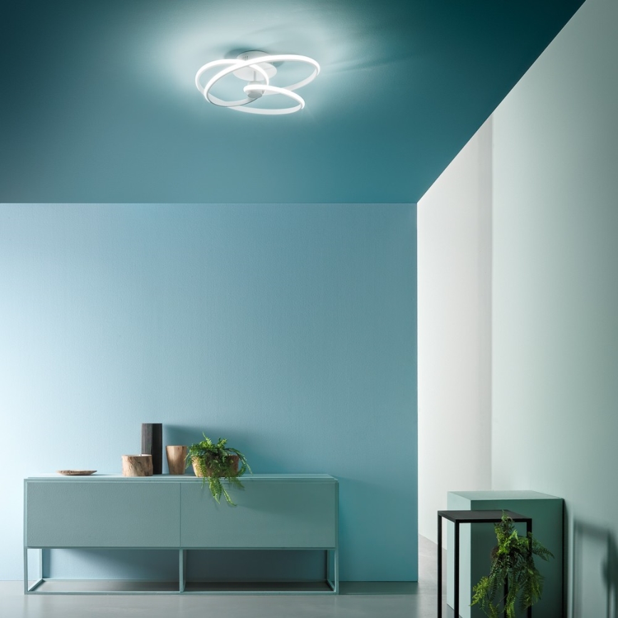 Gea Luce DIVA P P BIANCO - LED-himmennyskattokruunu DIVA LED/42W/230V valkoinen