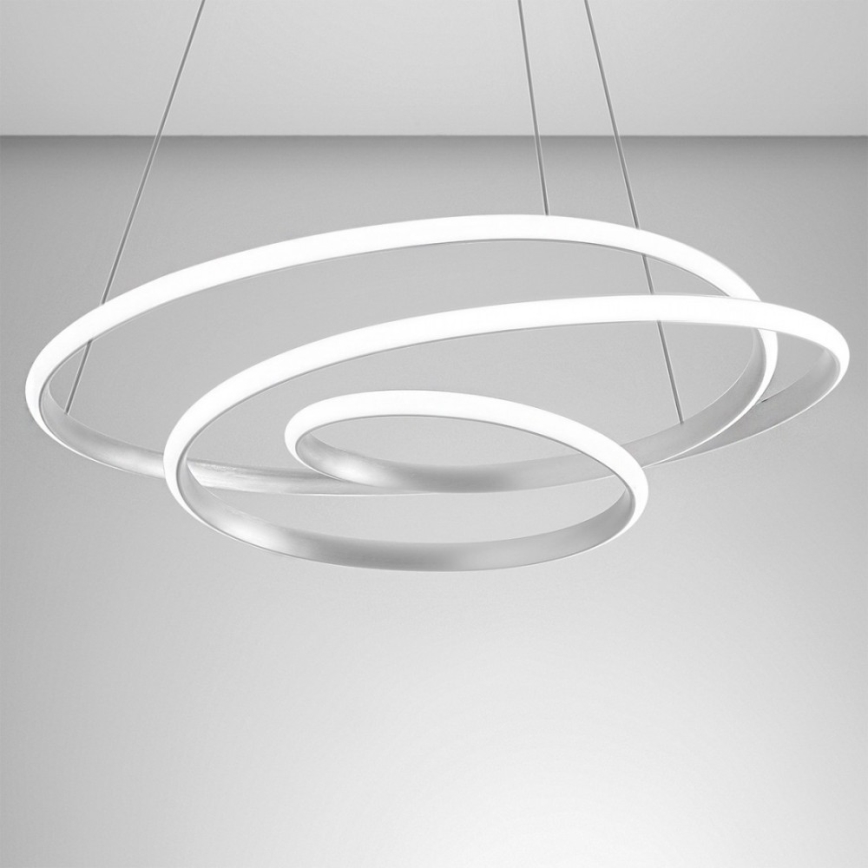 Gea Luce DIVA S G BIANCO - Himmennettävä LED-kattokruunu johdossa DIVA LED/44W/230V valkoinen