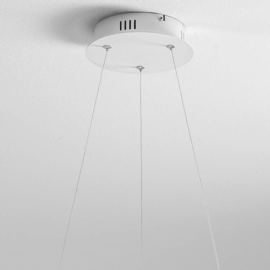 Gea Luce DIVA S G TITANIO - Himmennettävä LED-kattokruunu johdossa DIVA LED/44W/230V harmaa
