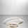 Gea Luce DIVA S P ORO - Himmennettävä LED-kattokruunu johdossa DIVA LED/43W/230V kulta