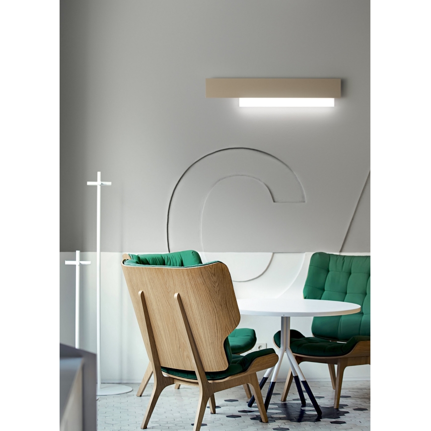 Gea Luce DOHA A G T - LED-seinävalaisin DOHA LED/25W/230V 70 cm beige