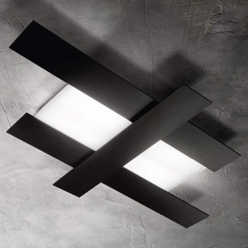 Gea Luce DOHA P P N - LED-kattovalaisin DOHA LED/30W/230V musta