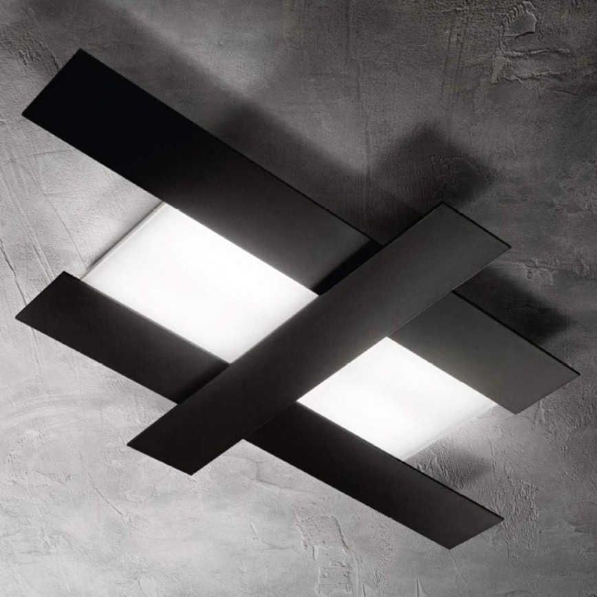 Gea Luce DOHA P P N - LED-kattovalaisin DOHA LED/30W/230V musta