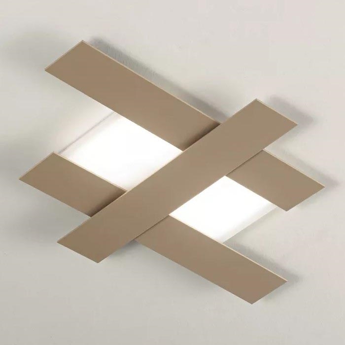 Gea Luce DOHA P P T - LED-kattovalaisin DOHA LED/30W/230V beige
