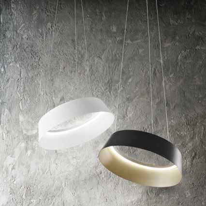 Gea Luce JULIETTE S B - Himmennettävä LED-kattokruunu johdossa JULIETTE LED/50W/230V valkoinen