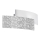 Gea Luce LARA A P arg - Seinävalaisin LARA 2xE14/42W/230V hopea
