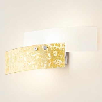 Gea Luce LARA A P oro - Seinävalaisin LARA 2xE14/42W/230V kulta