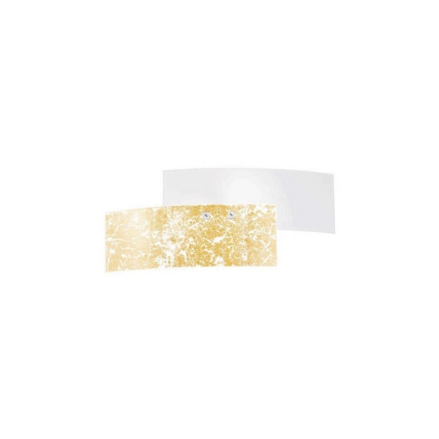 Gea Luce LARA A P oro - Seinävalaisin LARA 2xE14/42W/230V kulta