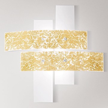 Gea Luce LARA P G oro - Kattovalo LARA 4xE27/52W/230V 91 cm kulta