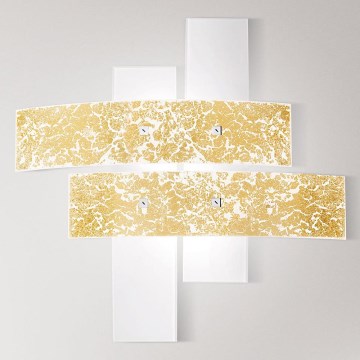 Gea Luce LARA P P oro - Kattovalo LARA 2xE27/52W/230V 50 cm kulta