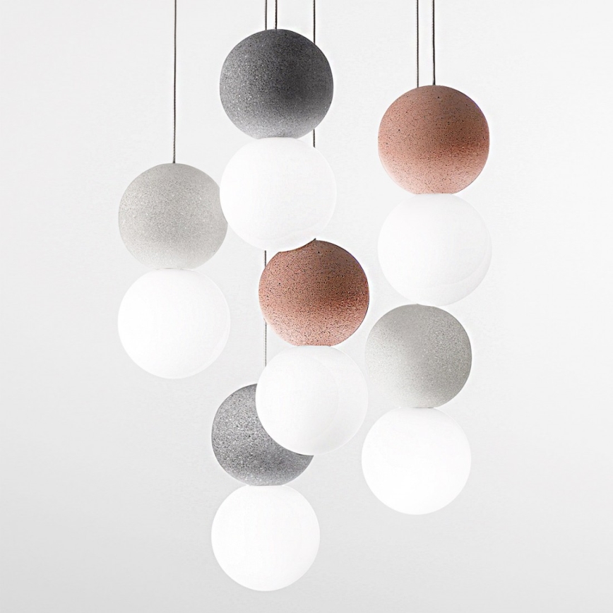 Gea Luce SFERA S6 G - Kattokruunu johdossa SFERA 6xG9/28W/230V