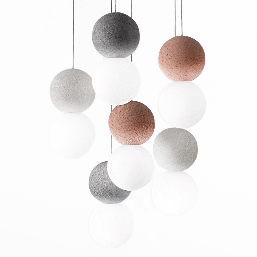 Gea Luce SFERA S6 G - Kattokruunu johdossa SFERA 6xG9/28W/230V
