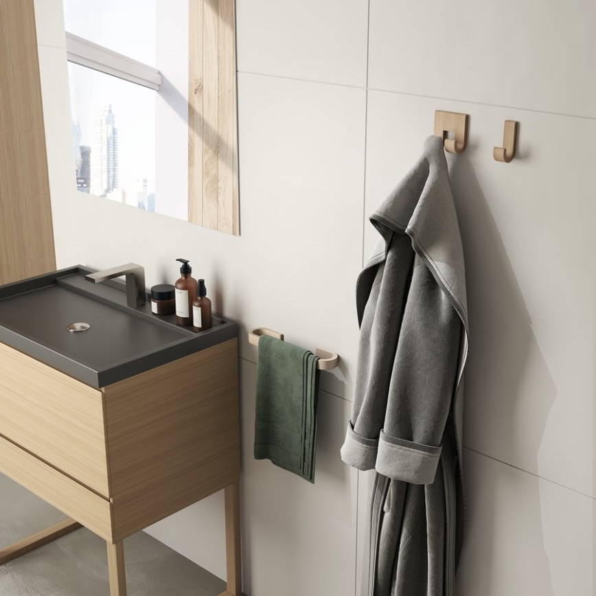 Gedy - SETTI 2x Seinäkoukku HIMALAYA bambu