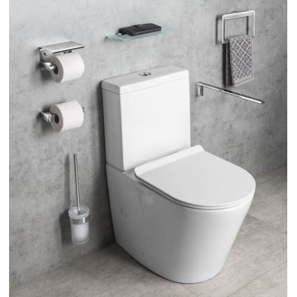 Gedy - WC-paperin pidike PIRENEI kiiltävä kromi