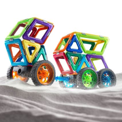 GeoSmart - Magneettinen rakennussarja Space Truck 42 kpl