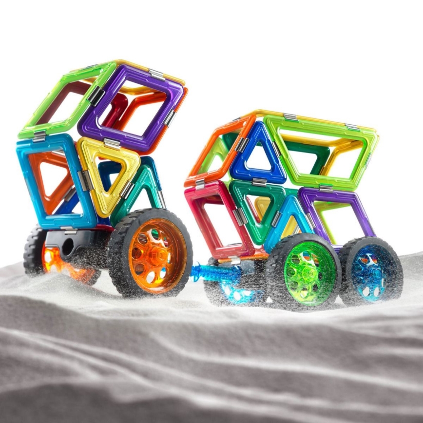 GeoSmart - Magneettinen rakennussarja Space Truck 42 kpl