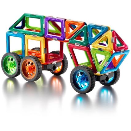 GeoSmart - Magneettinen rakennussarja Space Truck 42 kpl