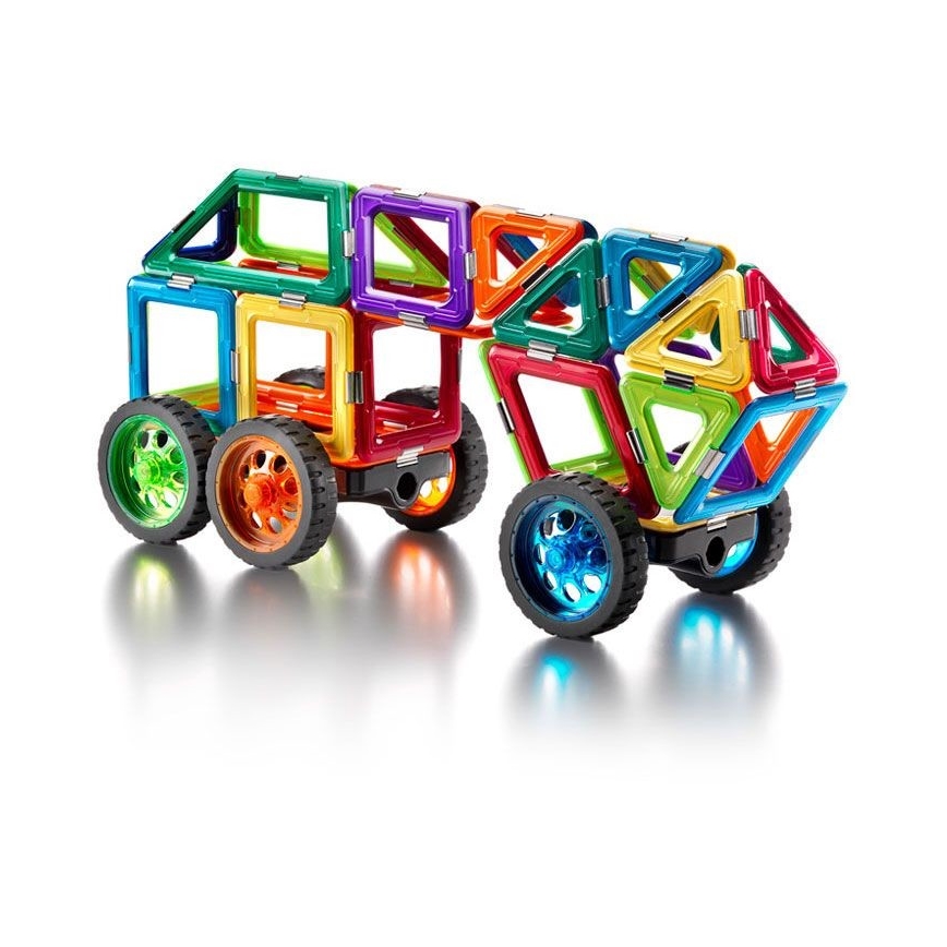 GeoSmart - Magneettinen rakennussarja Space Truck 42 kpl