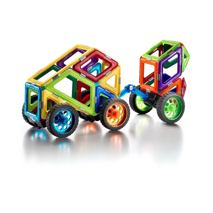 GeoSmart - Magneettinen rakennussarja Space Truck 42 kpl