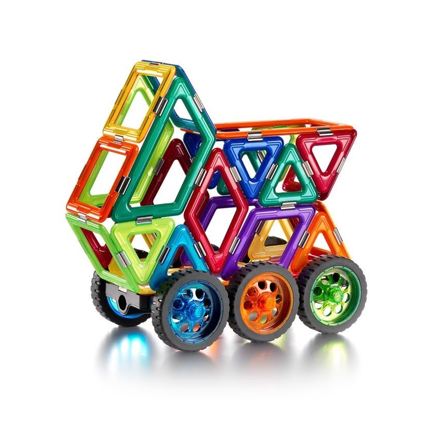 GeoSmart - Magneettinen rakennussarja Space Truck 42 kpl