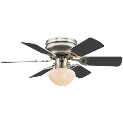 GLOBO - Kattotuuletin 1xE27/60W/230V