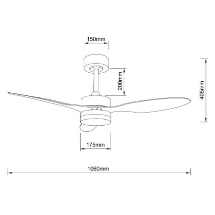Globo - LED himmennettävä kattovalo LED/20W/230V 2700-6500K + kauko-ohjaus