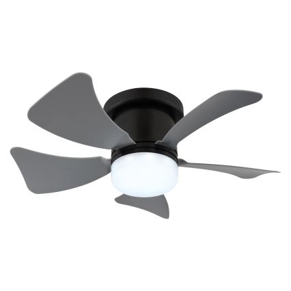 Globo - LED himmennettävä kattovalo LED/10W/230V 3000-6500K harmaa + kauko-ohjaus