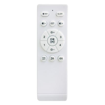 Globo - himmennettävä LED-kattotuuletin LED/10W/230V 3000-6500K monivärinen + kaukosäädin